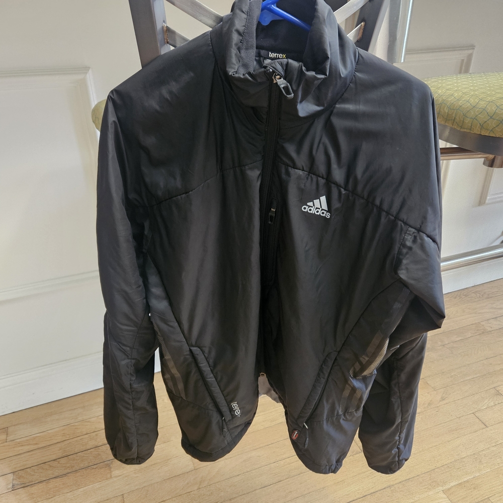 Adidas Black Performance Jacket Sleek Lightweight… - image 1